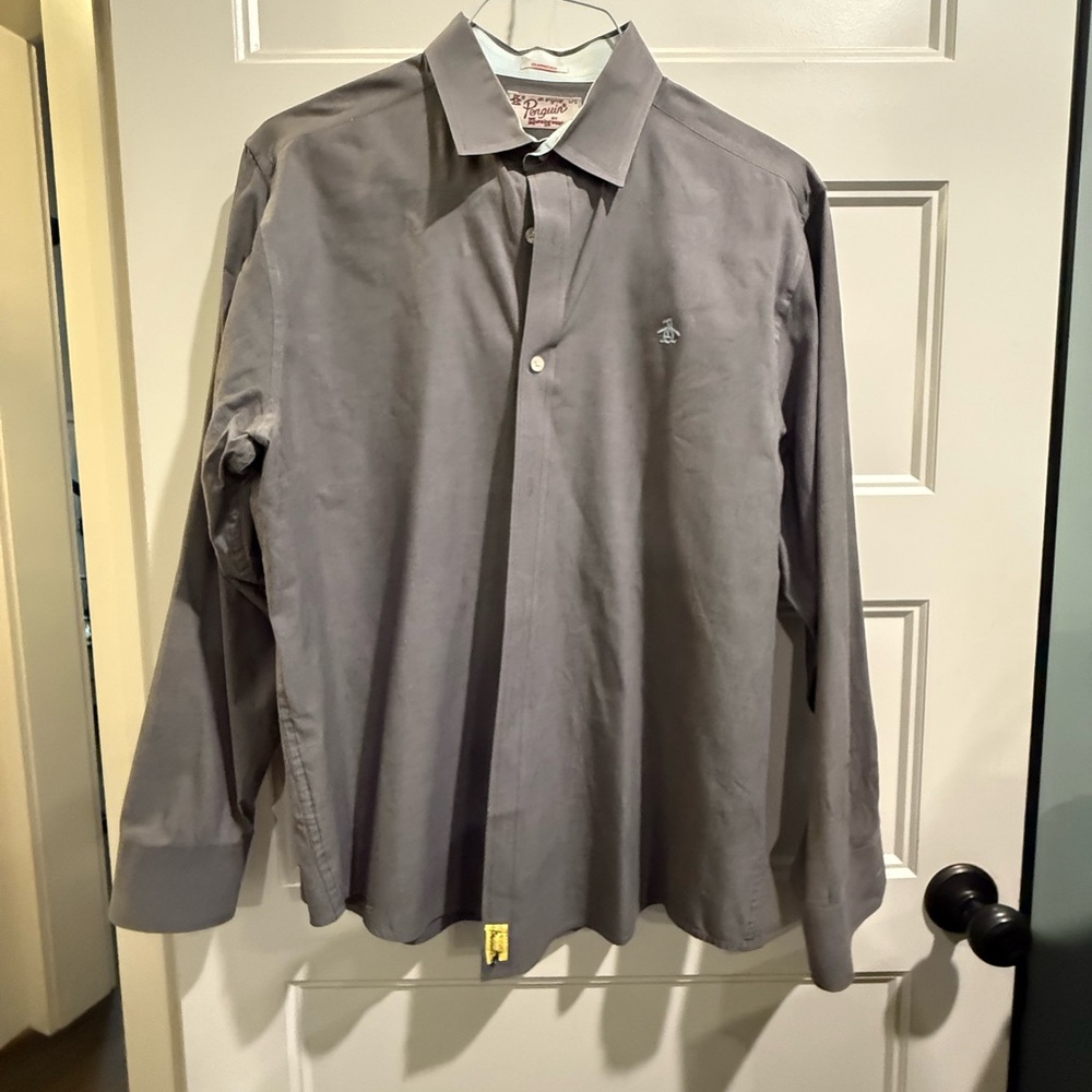 Men's Penguin Gray Shirt